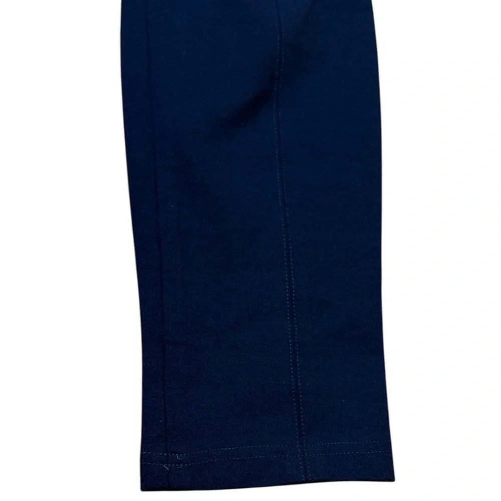 VINCE Navy Slim Stretch Ankle Pants Career Work Trousers Size 8